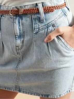 Banana Republic Light Blue Denim Mini Skirt Size 27/4